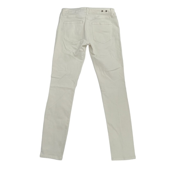 CAbi Junior's Ivory Skinny Jeans Size 2 - Picture 3 of 5